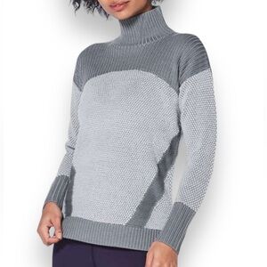 LULULEMON Warm & Restore Sweater in Magnet Grey Starlight Size 6